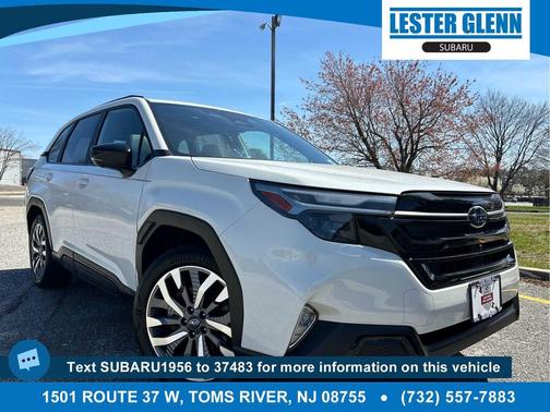 Crystal White Pearl 2025 Subaru Forester Touring