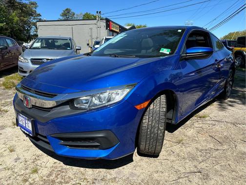 Aegean Blue Metallic 2018 Honda Civic LX-P