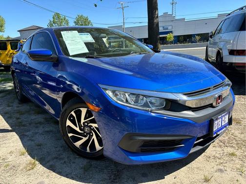 Aegean Blue Metallic 2018 Honda Civic LX-P
