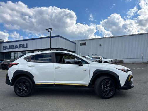 Crystal White Pearl 2024 Subaru Crosstrek Sport