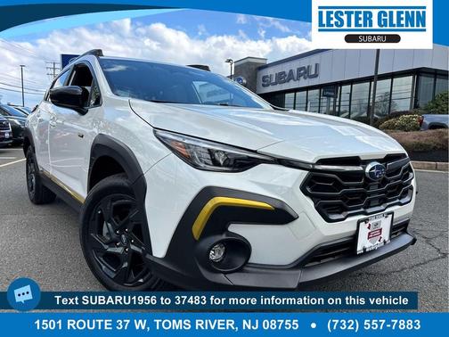 Crystal White Pearl 2024 Subaru Crosstrek Sport