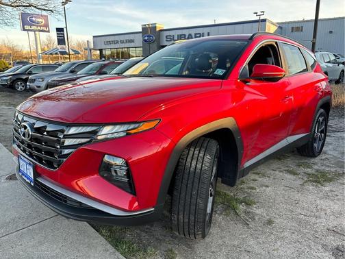 Calypso Red 2023 Hyundai TUCSON SEL