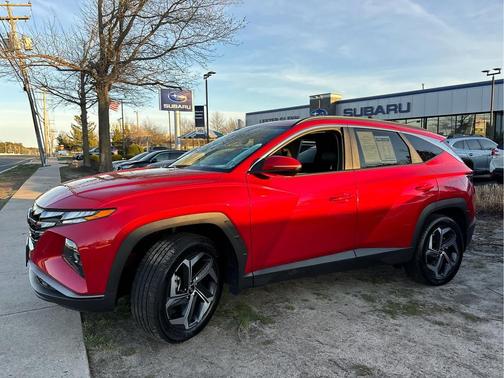 Calypso Red 2023 Hyundai TUCSON SEL