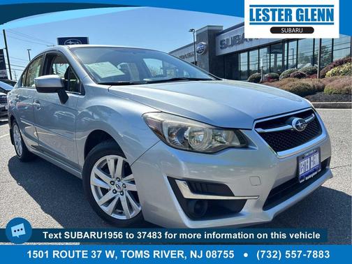 Ice Silver Metallic 2016 Subaru Impreza 2.0i Premium