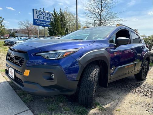 Sapphire Blue Pearl 2024 Subaru Crosstrek Wilderness