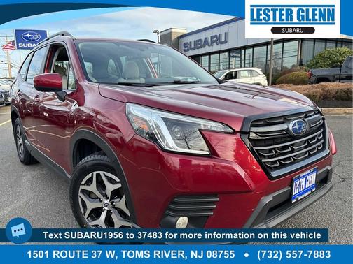 Crimson Red Pearl 2022 Subaru Forester Premium