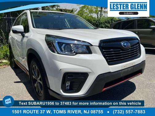 Crystal White Pearl 2020 Subaru Forester Sport