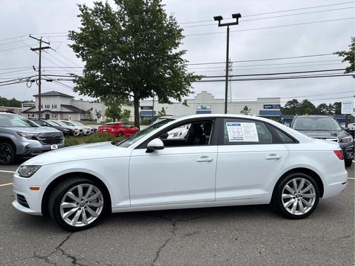 WHITE 2017 Audi A4 2.0T Premium