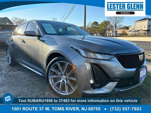 Satin Steel Metallic 2020 Cadillac CT5 Sport RWD