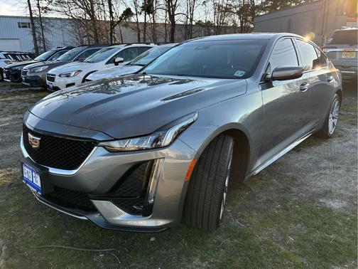 Satin Steel Metallic 2020 Cadillac CT5 Sport RWD