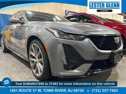 Satin Steel Metallic 2020 Cadillac CT5 Sport RWD