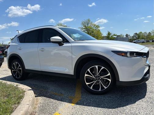 Rhodium White Metallic 2023 Mazda CX-5 2.5 S Premium Plus Package