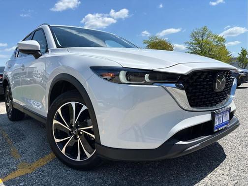 Rhodium White Metallic 2023 Mazda CX-5 2.5 S Premium Plus Package