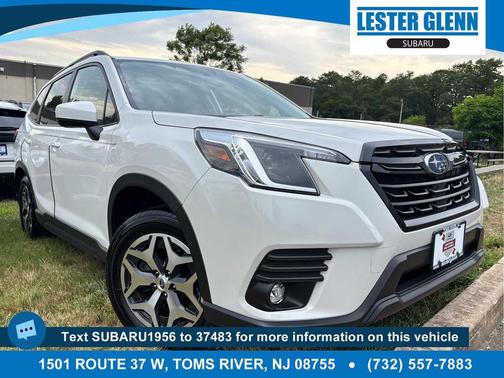 Crystal White Pearl 2024 Subaru Forester Premium