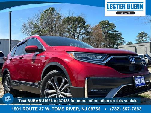 Radiant Red Metallic 2022 Honda CR-V Hybrid Touring