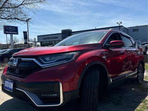Radiant Red Metallic 2022 Honda CR-V Hybrid Touring