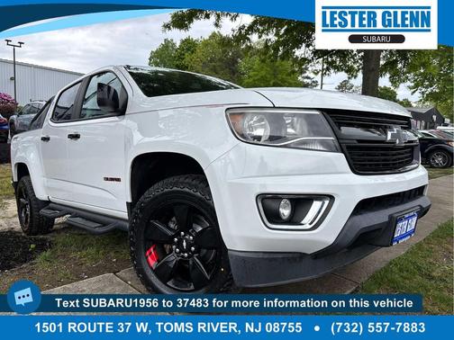 Summit White 2018 Chevrolet Colorado LT