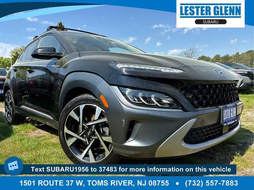Ultra Black 2022 Hyundai KONA Limited