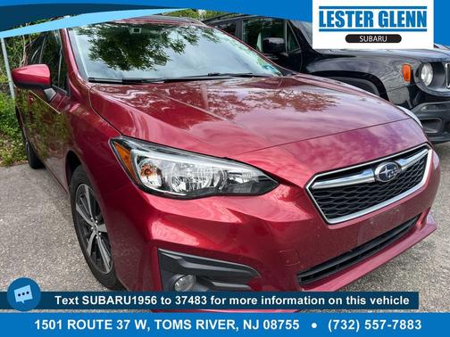 Crimson Red Pearl 2019 Subaru Impreza 2.0i Premium