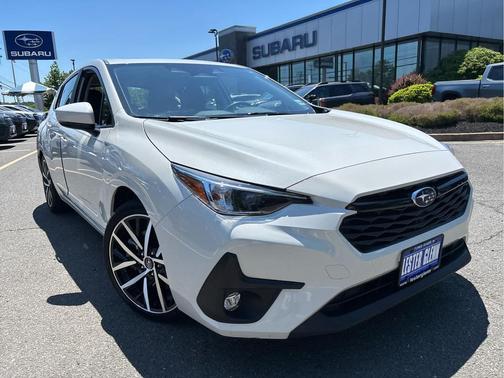 Crystal White Pearl 2024 Subaru Impreza Sport