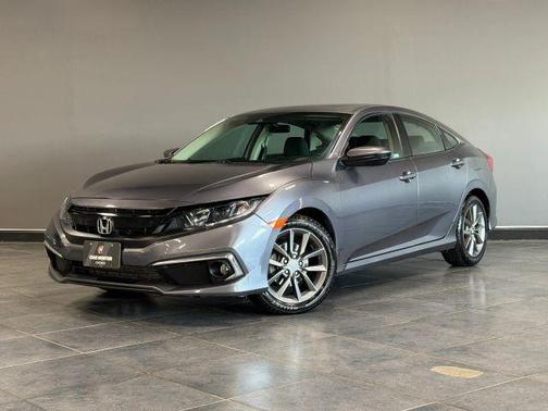 Gray 2020 Honda Civic EX
