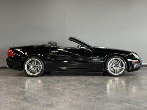 Black 2007 Mercedes-Benz SL-Class SL 63 AMG