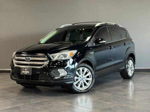 Black 2017 Ford Escape Titanium