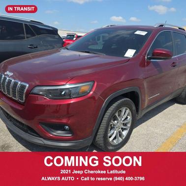 Velvet Red Pearlcoat 2021 Jeep Cherokee Latitude Lux