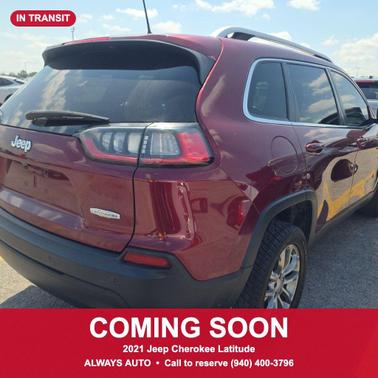 Velvet Red Pearlcoat 2021 Jeep Cherokee Latitude Lux