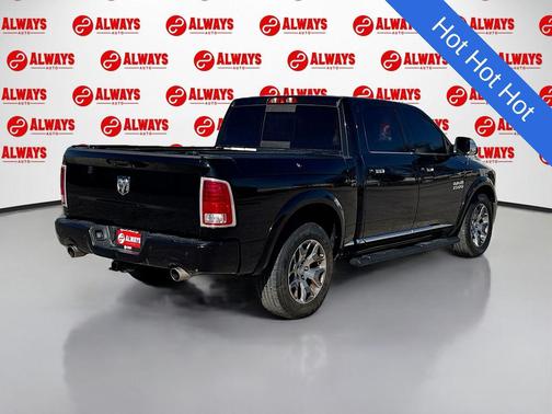 Brilliant Black Crystal Pearlcoat 2017 RAM 1500 Longhorn