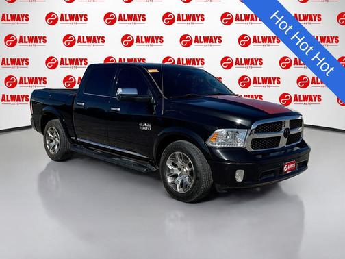 Brilliant Black Crystal Pearlcoat 2017 RAM 1500 Longhorn