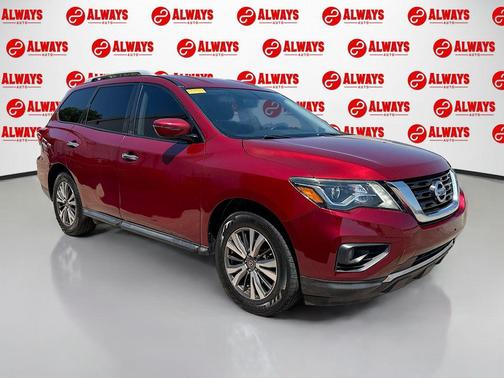 Scarlet Ember Tintcoat 2019 Nissan Pathfinder SV