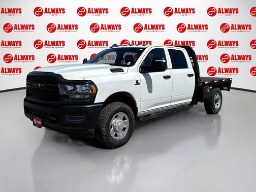 Bright White Clearcoat 2023 RAM 2500 Tradesman Crew Cab 4x4 8' Box