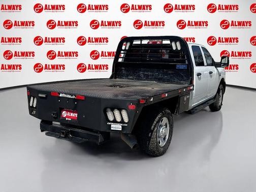 Bright White Clearcoat 2023 RAM 2500 Tradesman Crew Cab 4x4 8' Box