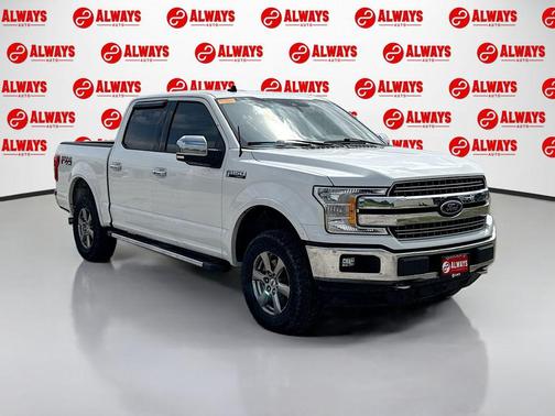STAR WHITE METALLIC TRI-COAT 2020 Ford F-150 Lariat