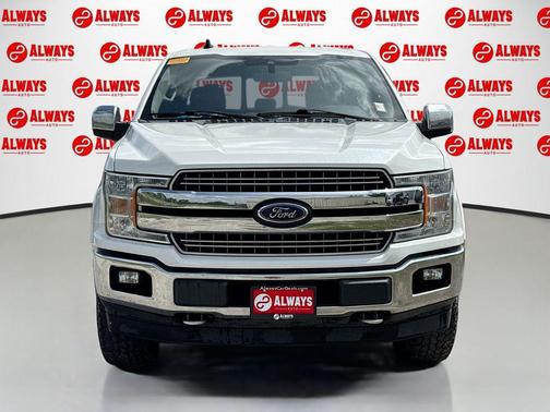 STAR WHITE METALLIC TRI-COAT 2020 Ford F-150 Lariat