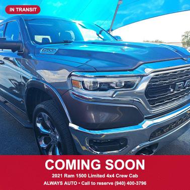 Granite Crystal Metallic Clearcoat 2021 RAM 1500 Limited