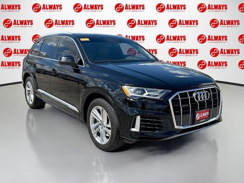 Black 2020 Audi Q7 55 Premium Plus