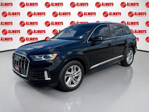 Black 2020 Audi Q7 55 Premium Plus