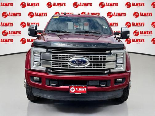 RUBY RED METALLIC 2019 Ford F-450 Platinum
