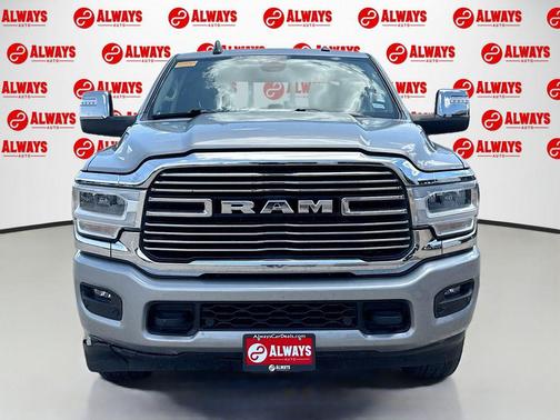 Billet Silver Metallic Clearcoat 2024 RAM 2500 Laramie Crew Cab 4x4 6'4' Box