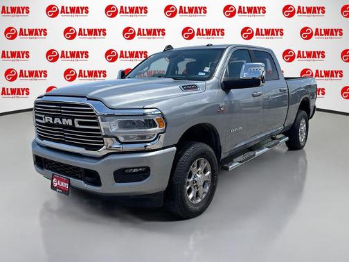 Billet Silver Metallic Clearcoat 2024 RAM 2500 Laramie Crew Cab 4x4 6'4' Box