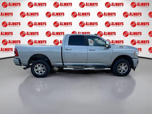 Billet Silver Metallic Clearcoat 2024 RAM 2500 Laramie Crew Cab 4x4 6'4' Box
