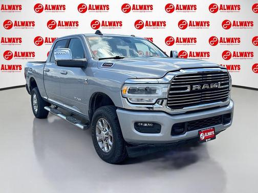 Billet Silver Metallic Clearcoat 2024 RAM 2500 Laramie Crew Cab 4x4 6'4' Box