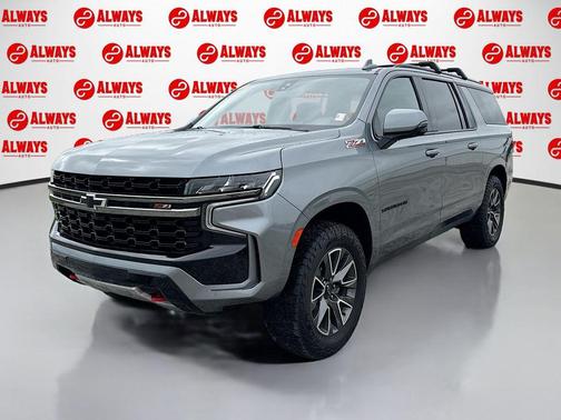 Satin Steel Metallic 2022 Chevrolet Suburban 4WD Z71