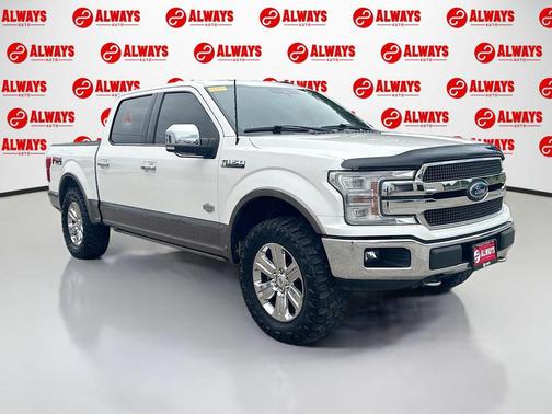 WHITE PLATINUM METALLIC TC 2019 Ford F-150 King Ranch