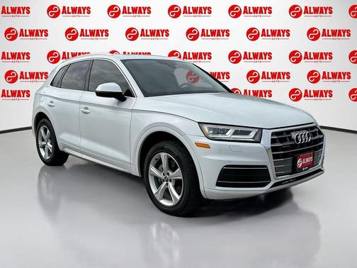 White 2020 Audi Q5 45 Premium Plus