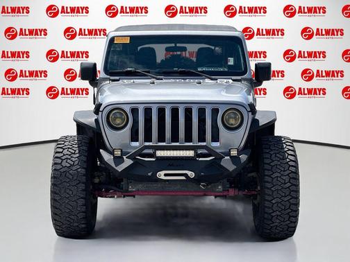 Billet Silver Metallic Clearcoat 2019 Jeep Wrangler Unlimited Sahara