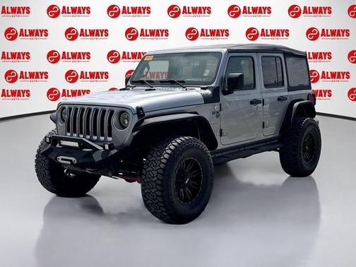 Billet Silver Metallic Clearcoat 2019 Jeep Wrangler Unlimited Sahara
