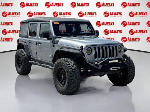 Billet Silver Metallic Clearcoat 2019 Jeep Wrangler Unlimited Sahara